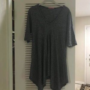 Maternal America Womens striped maternity shirt